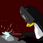 Tux using Real Time Linux for welding Tux using Real Time Linux for welding